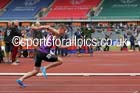 Niall Flannery (Newham Essex Beagles) wins the 400 metres hurdles, 2014 Sainsbury's British Championships. Photo: David T. Hewitson/Sports for All Pics